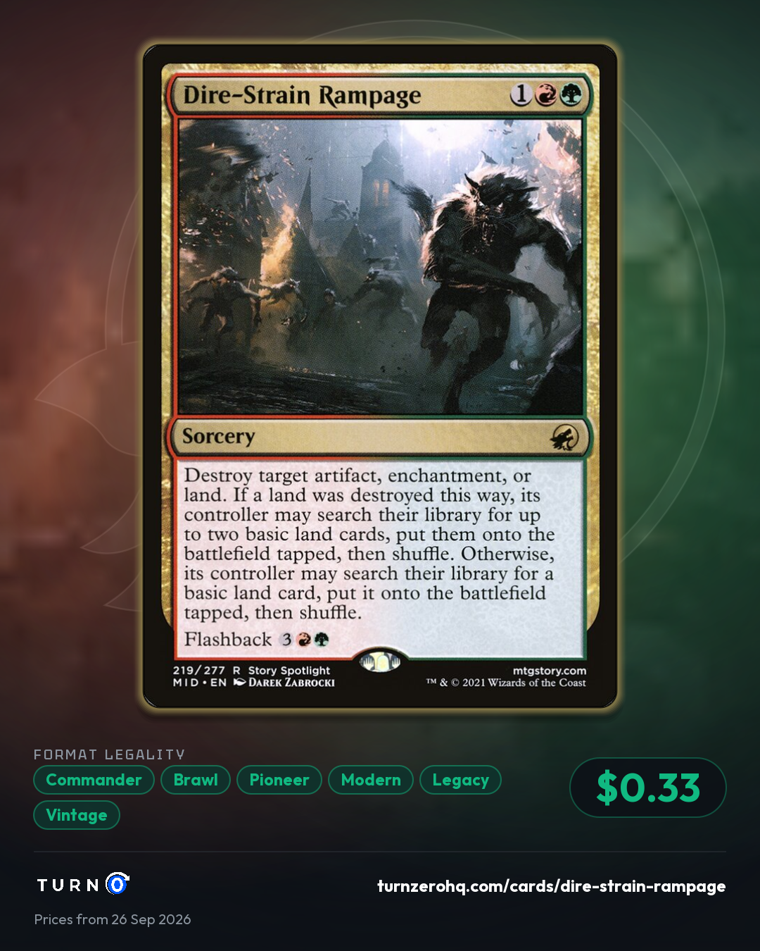 Shareable picture of Dire-Strain Rampage