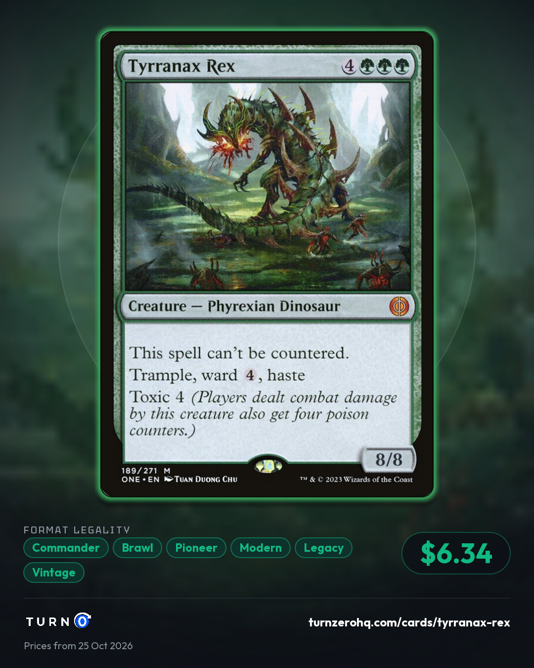 Shareable picture of Tyrranax Rex
