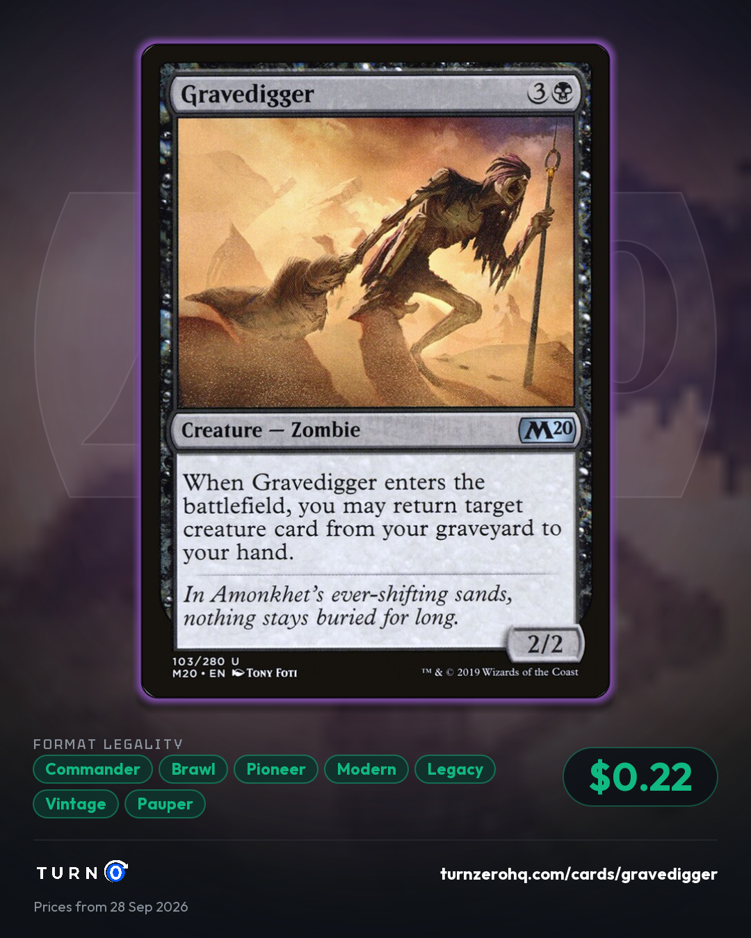 Shareable picture of Gravedigger