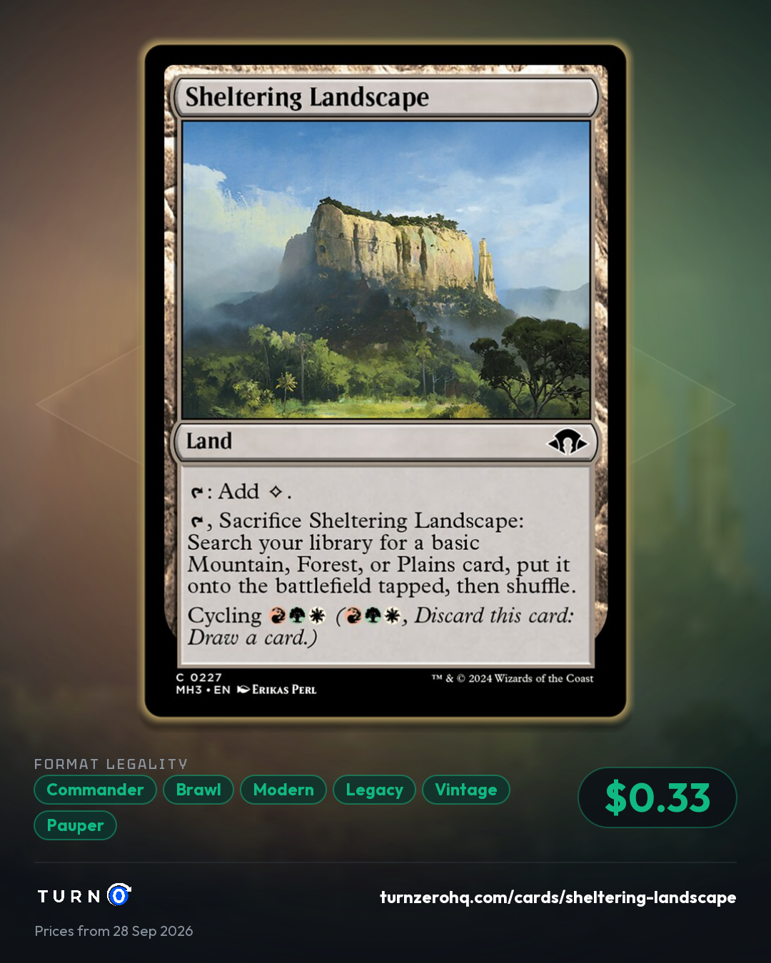 Shareable picture of Sheltering Landscape