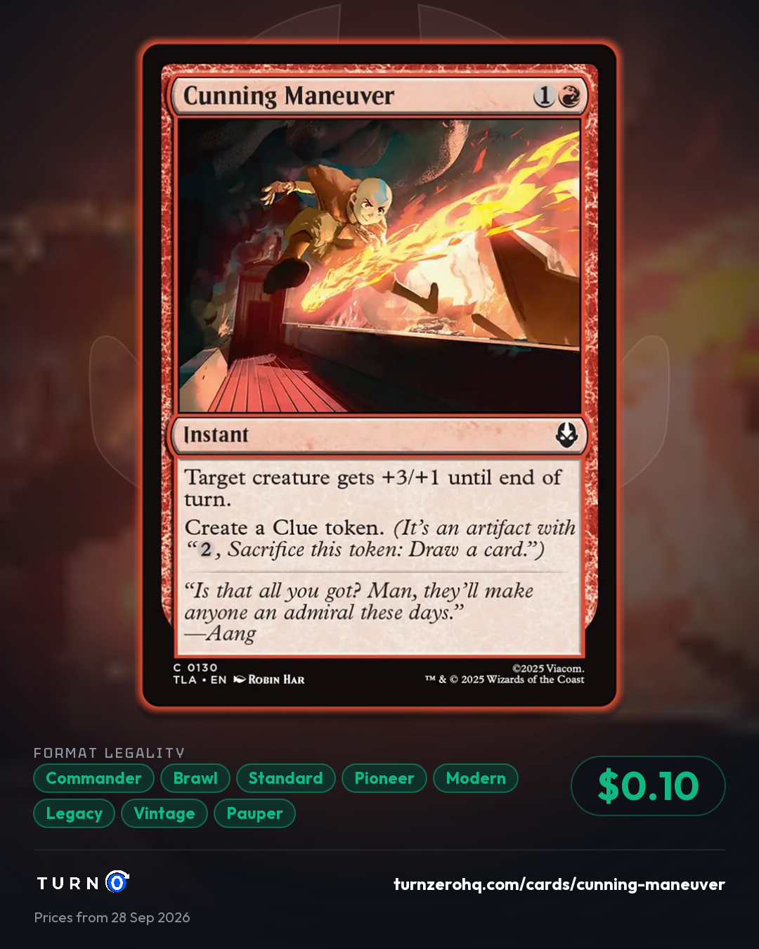 Shareable picture of Cunning Maneuver