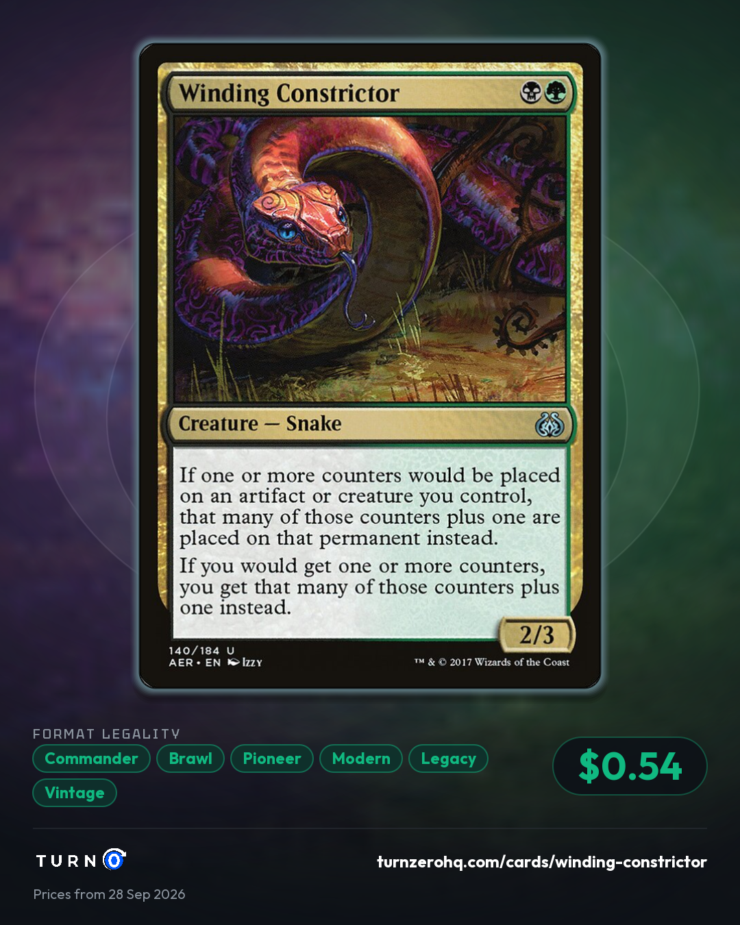 Shareable picture of Winding Constrictor