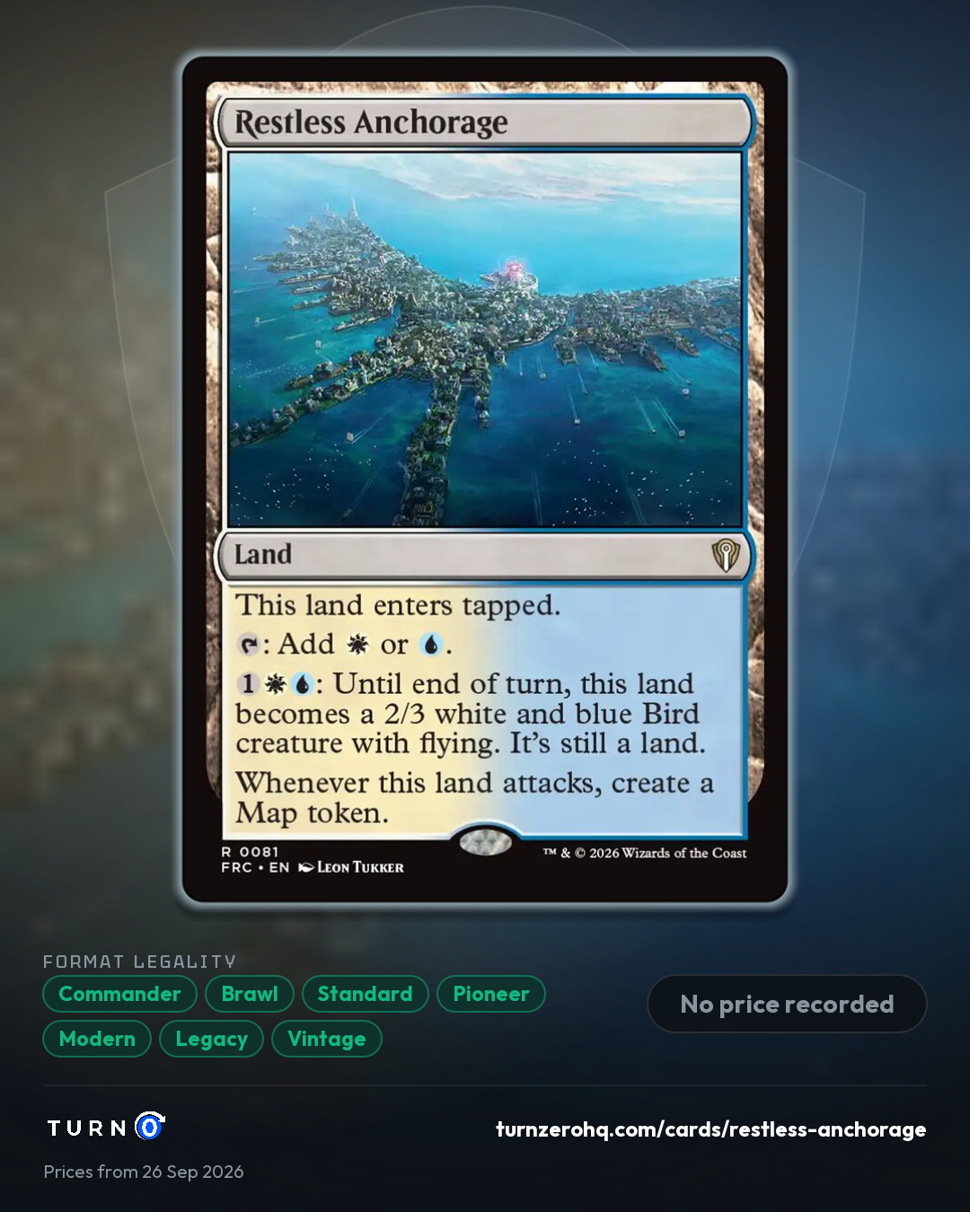 Shareable picture of Restless Anchorage