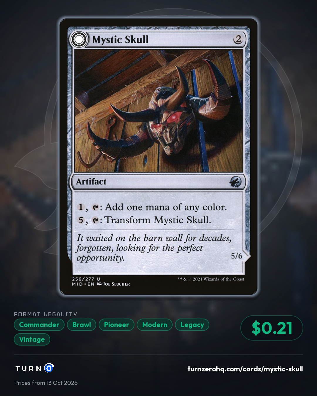 Shareable picture of Mystic Skull