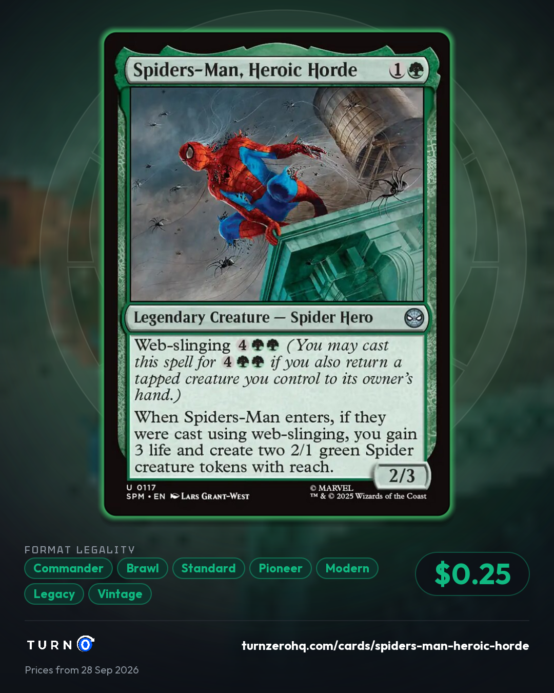 Shareable picture of Spiders-Man, Heroic Horde