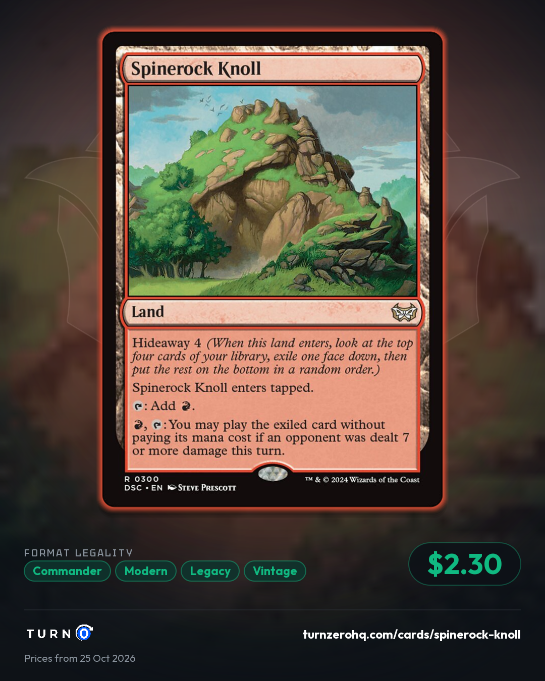 Shareable picture of Spinerock Knoll