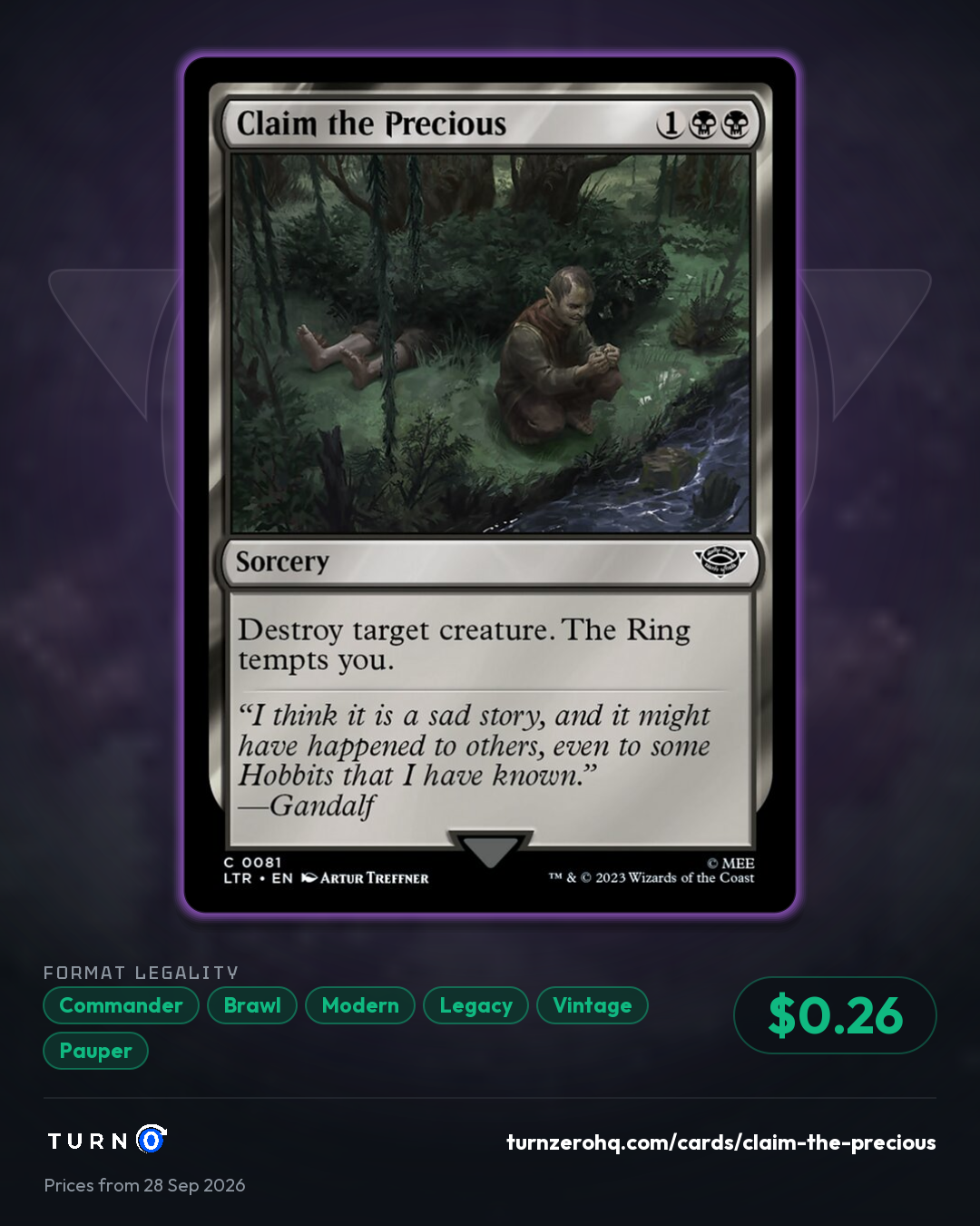 Shareable picture of Claim the Precious