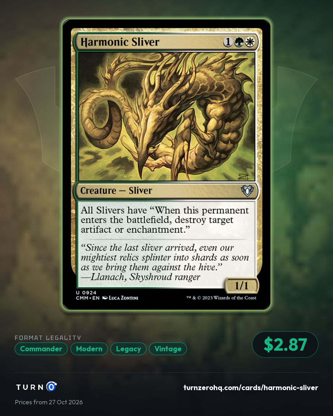 Shareable picture of Harmonic Sliver