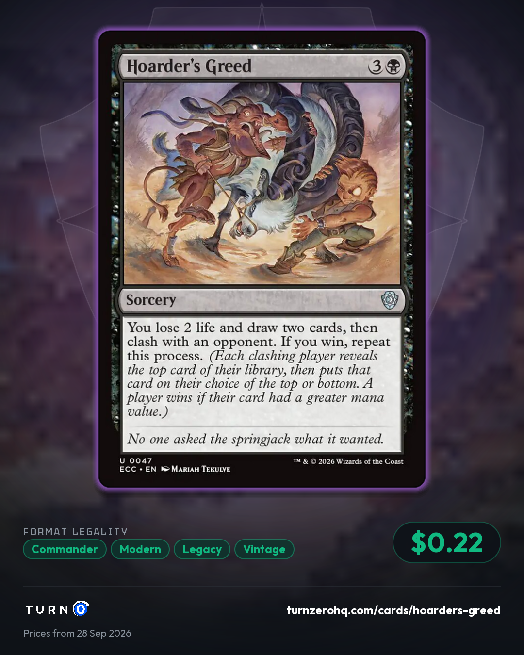 Shareable picture of Hoarder's Greed