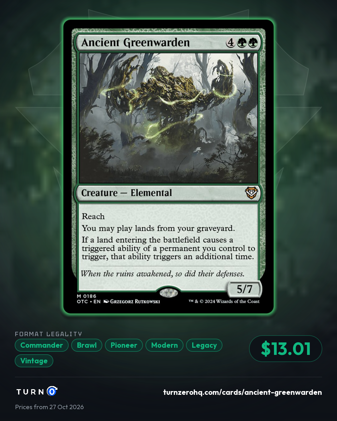 Shareable picture of Ancient Greenwarden