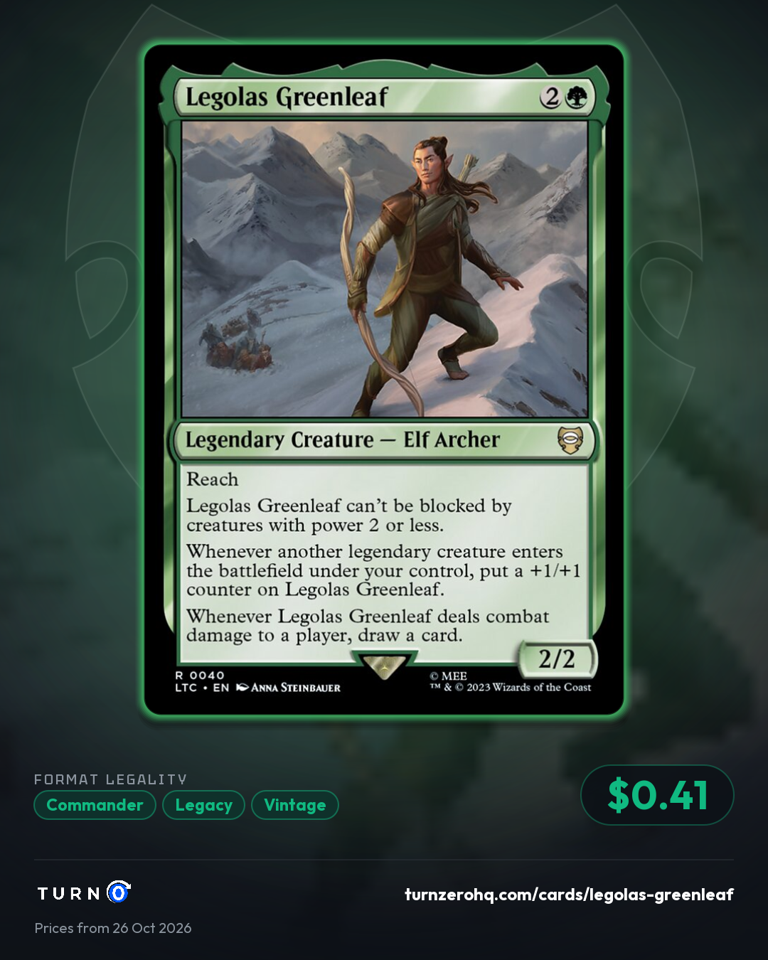 Shareable picture of Legolas Greenleaf