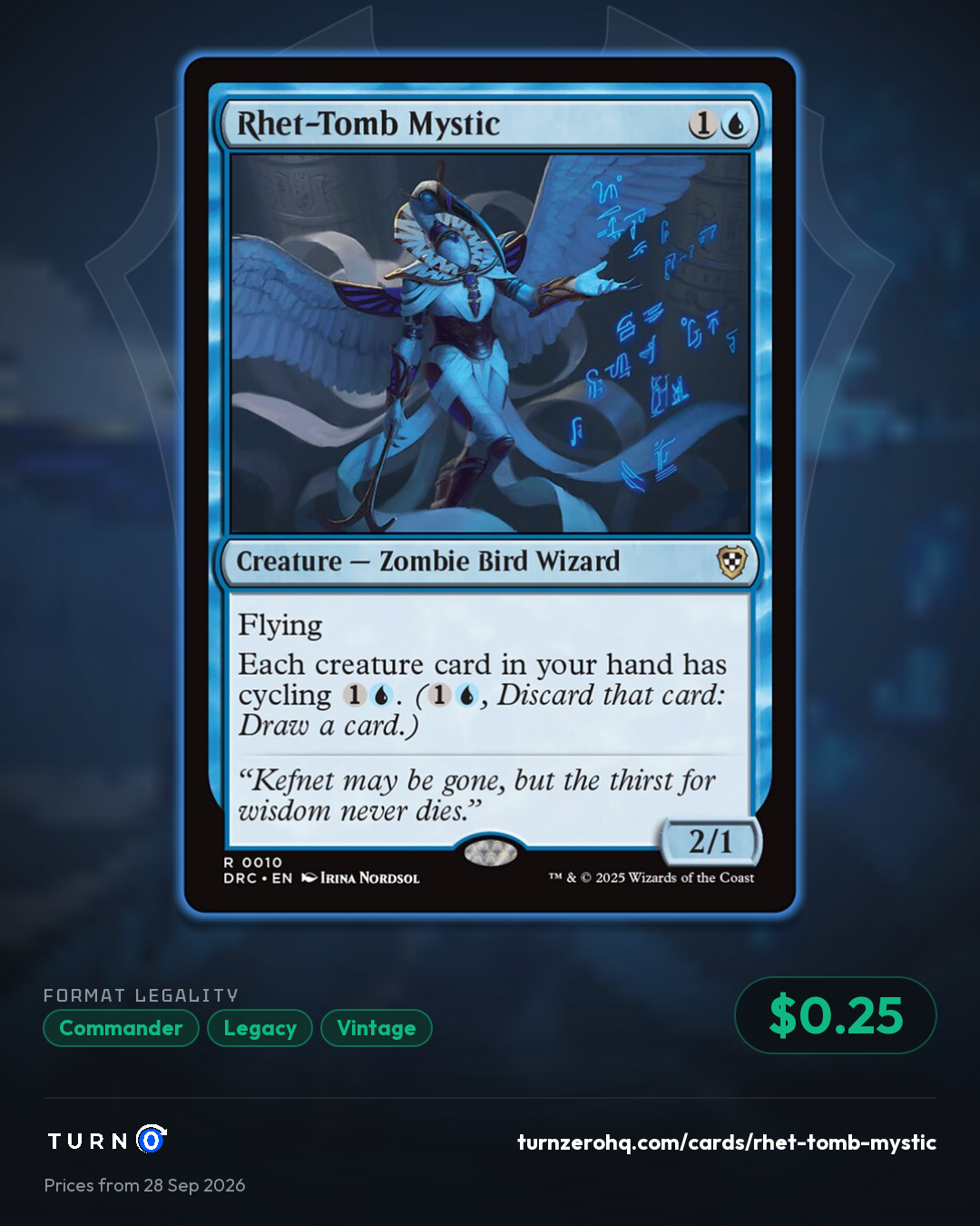 Shareable picture of Rhet-Tomb Mystic