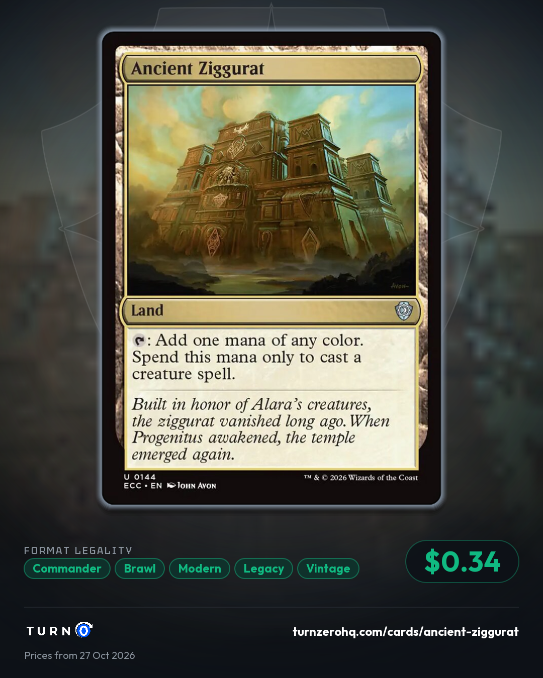Shareable picture of Ancient Ziggurat