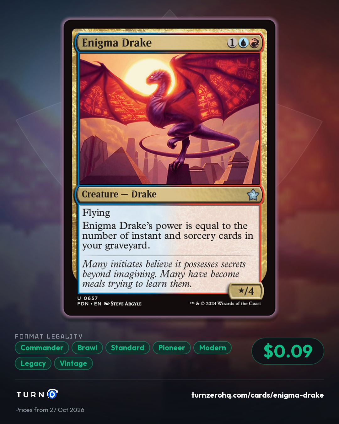 Shareable picture of Enigma Drake