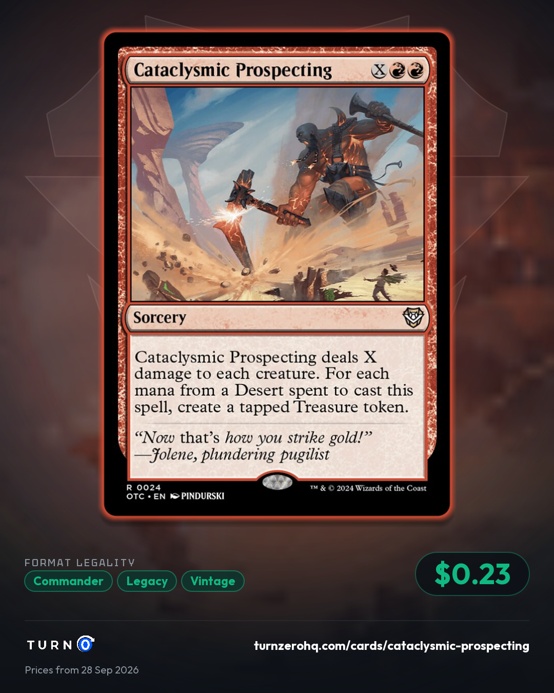 Shareable picture of Cataclysmic Prospecting