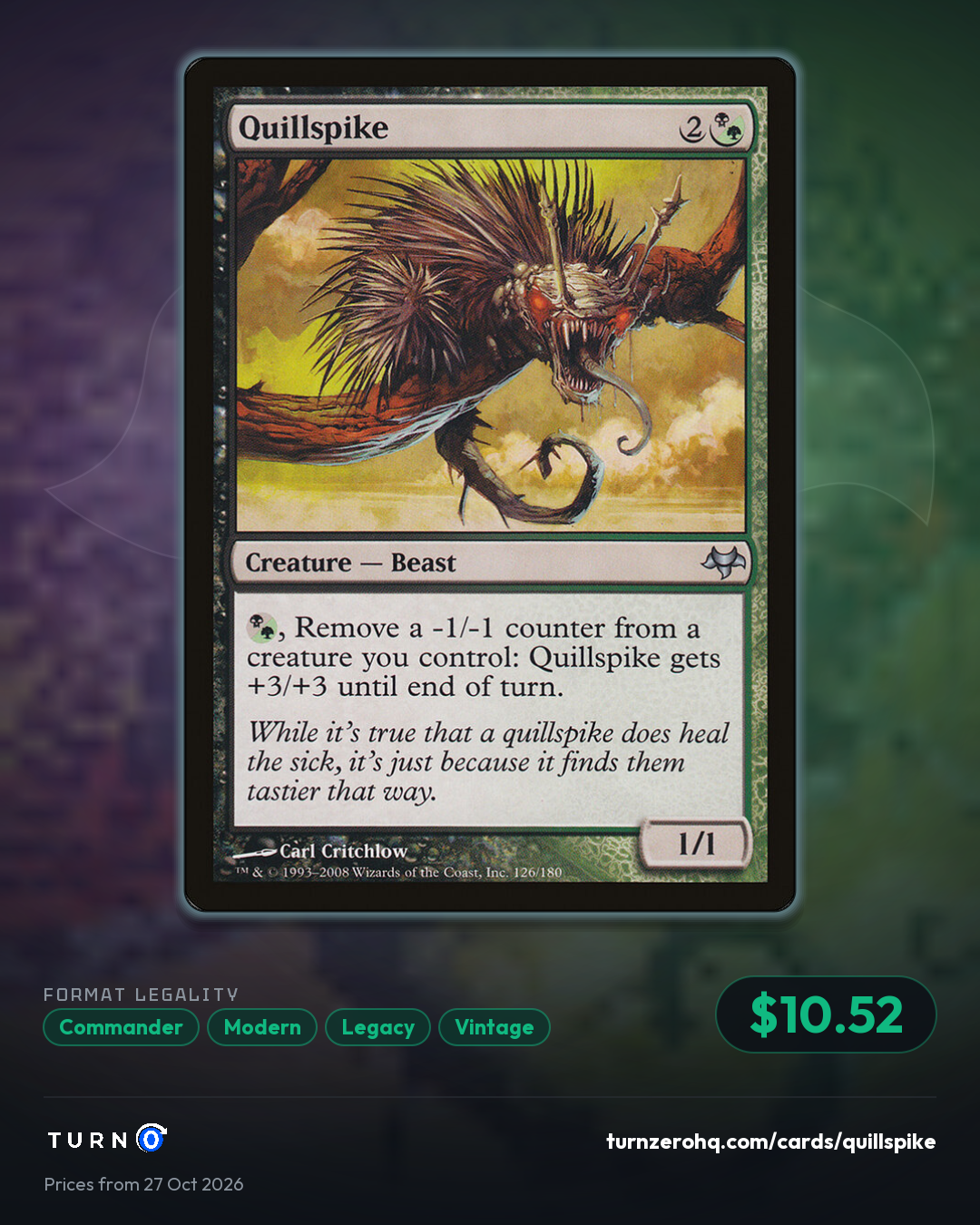 Shareable picture of Quillspike