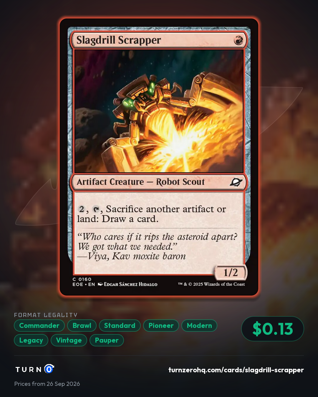 Shareable picture of Slagdrill Scrapper
