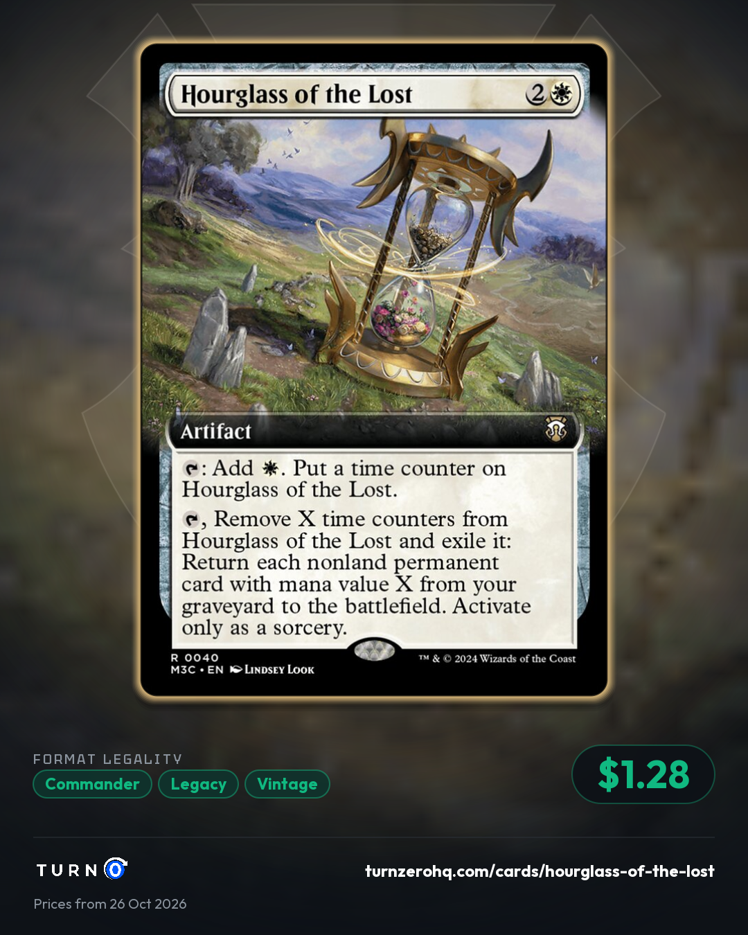 Shareable picture of Hourglass of the Lost