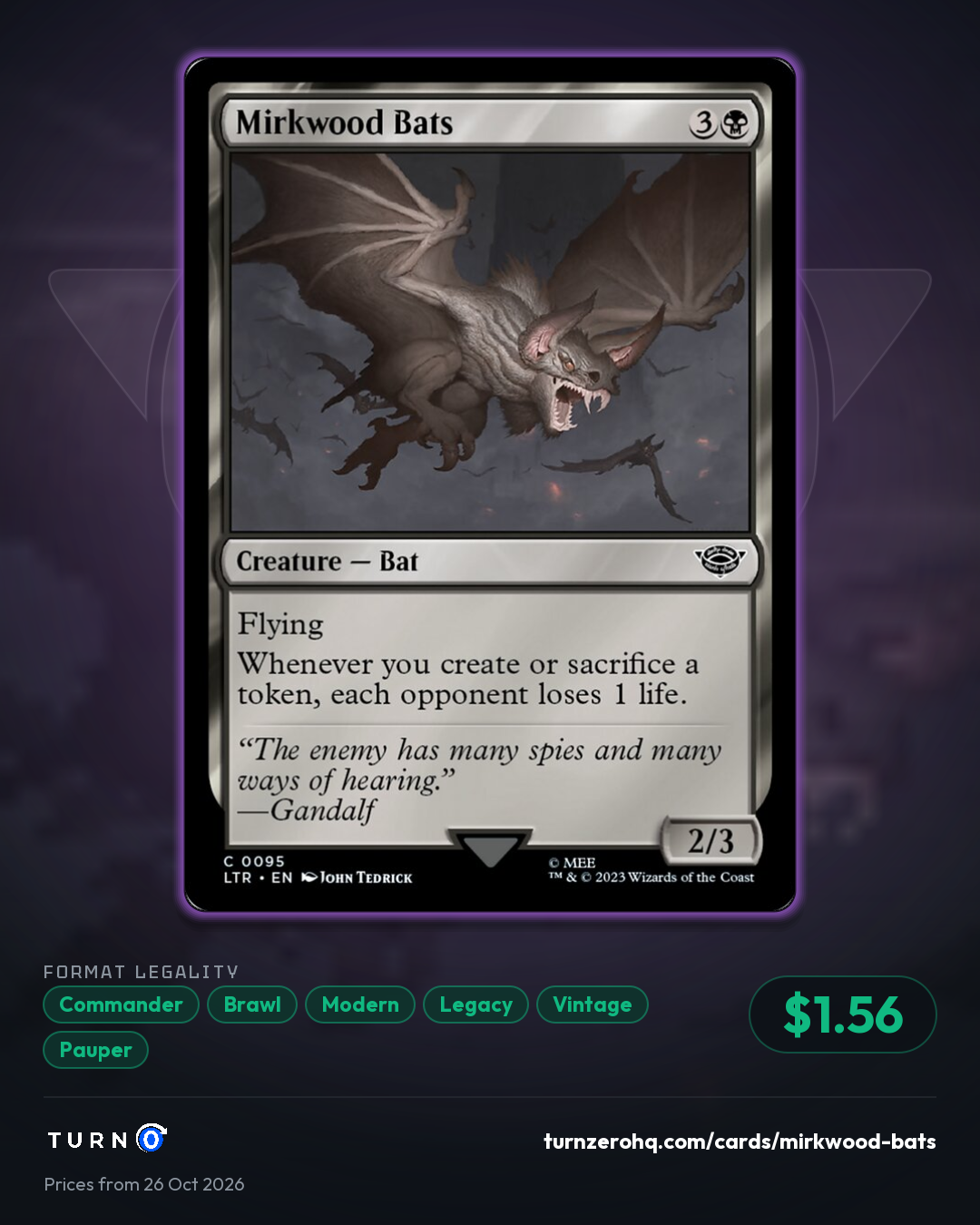Shareable picture of Mirkwood Bats