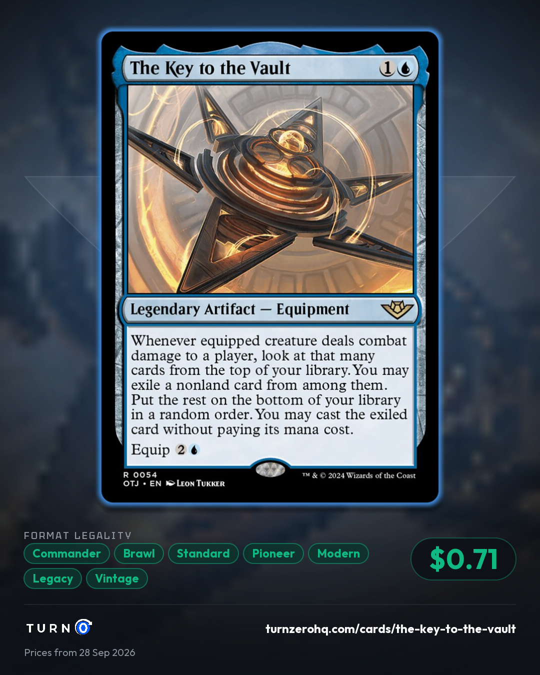 Shareable picture of The Key to the Vault