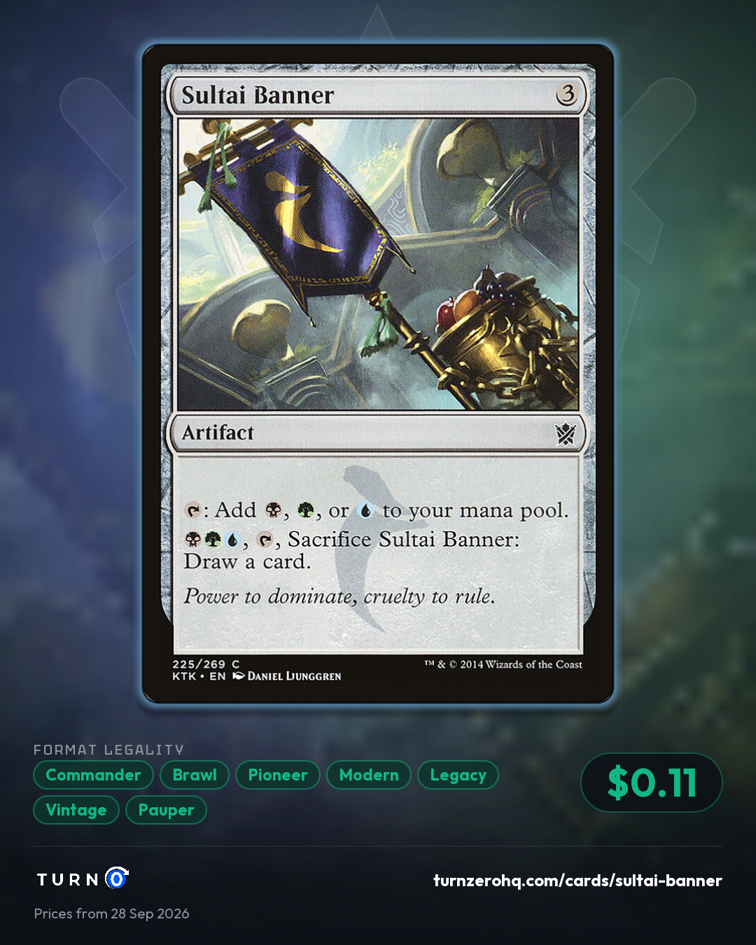 Shareable picture of Sultai Banner