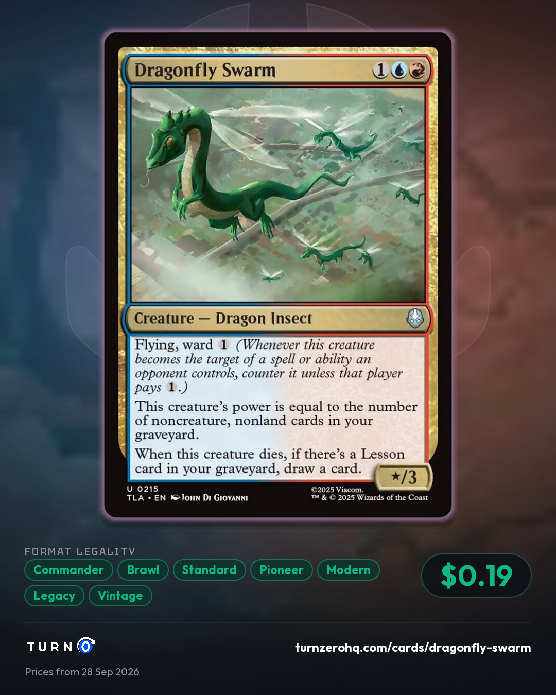 Shareable picture of Dragonfly Swarm