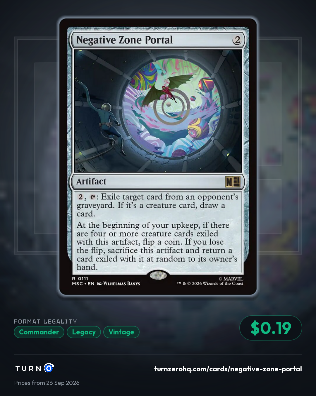 Shareable picture of Negative Zone Portal