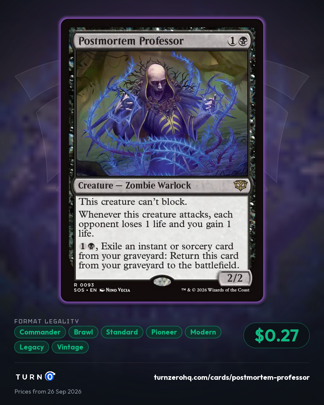 Shareable picture of Postmortem Professor