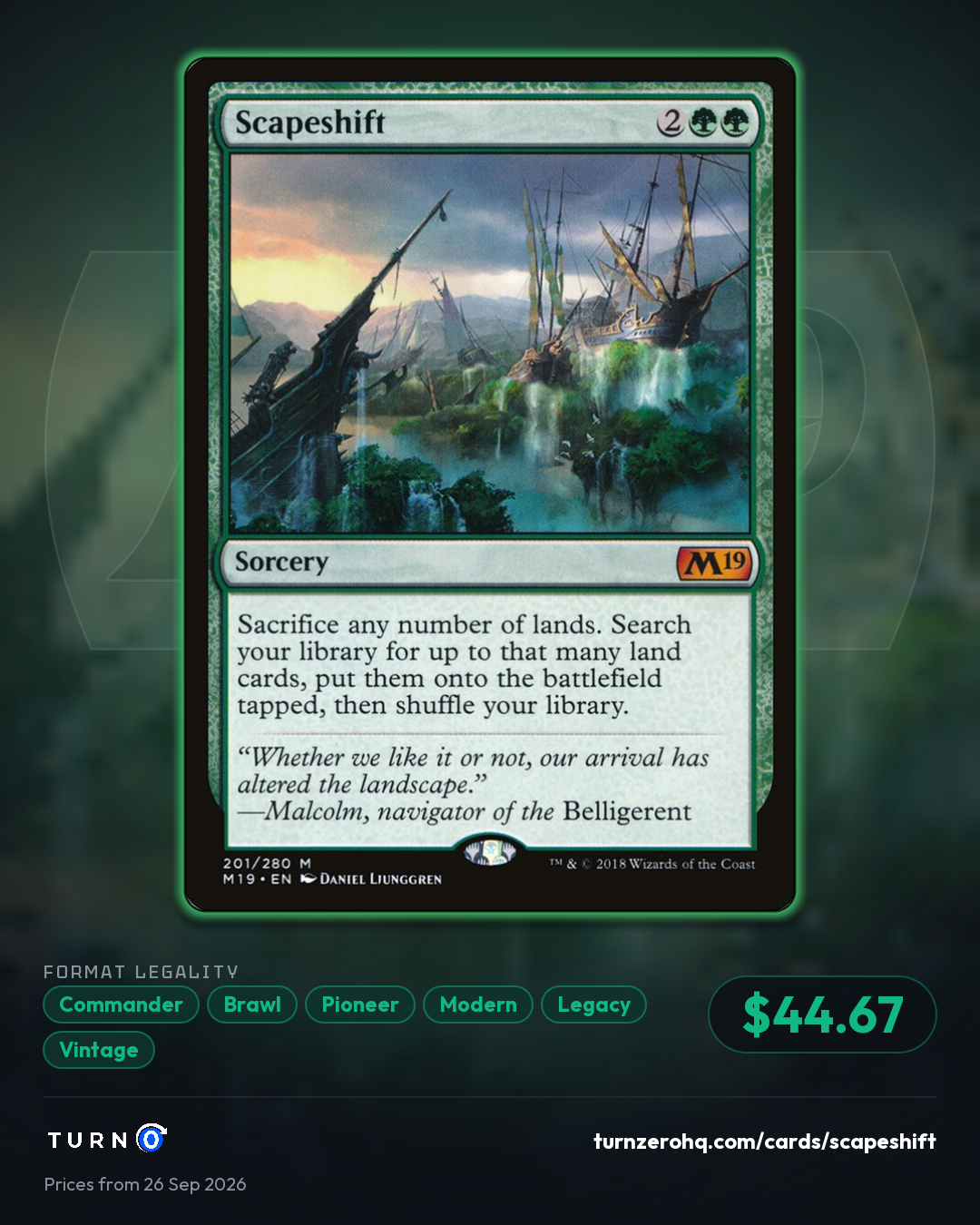 Shareable picture of Scapeshift