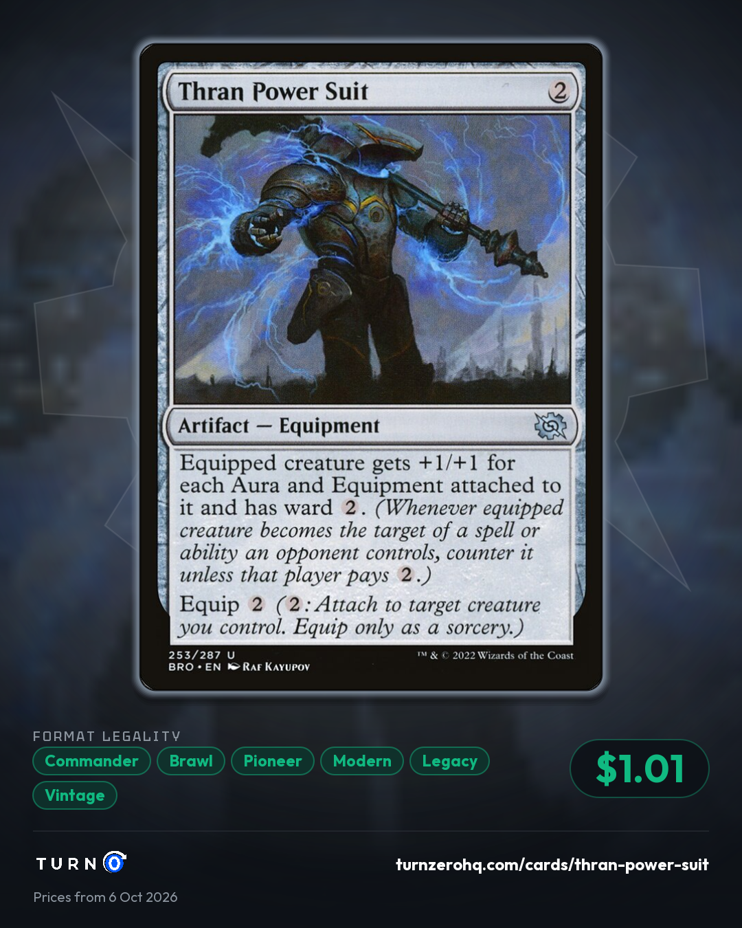 Shareable picture of Thran Power Suit