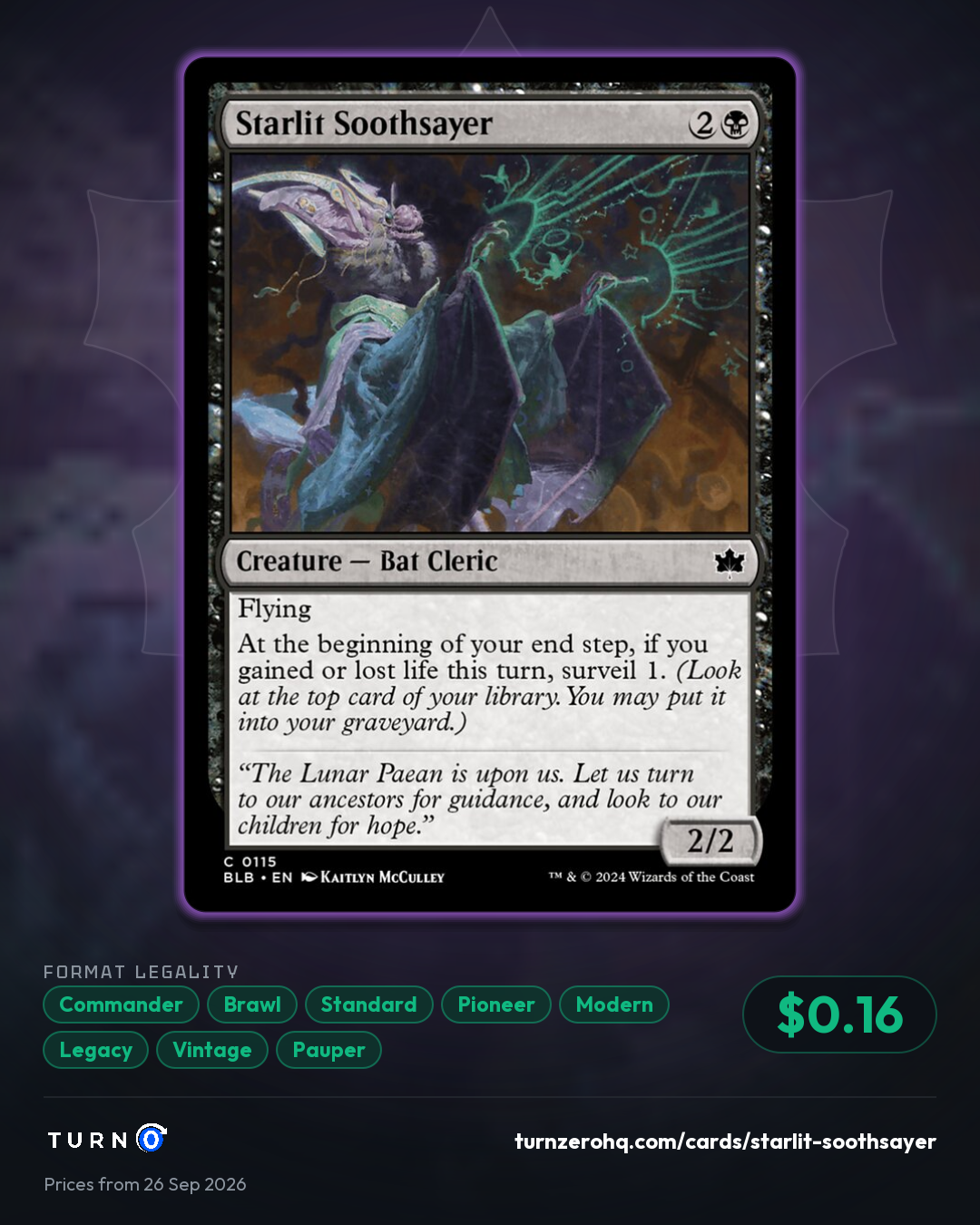 Shareable picture of Starlit Soothsayer