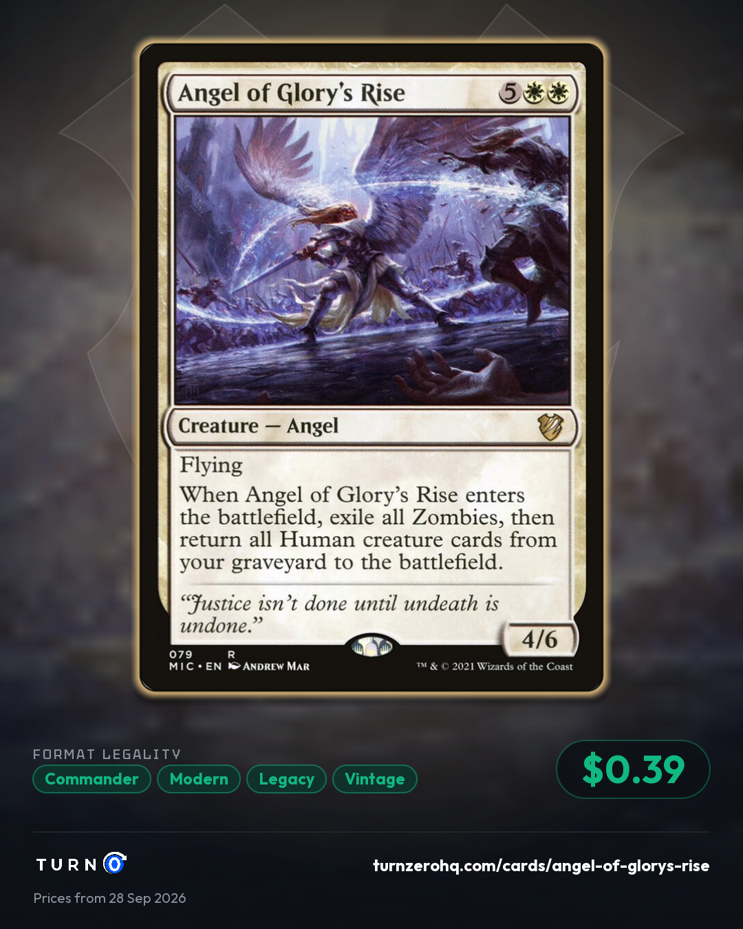 Shareable picture of Angel of Glory's Rise