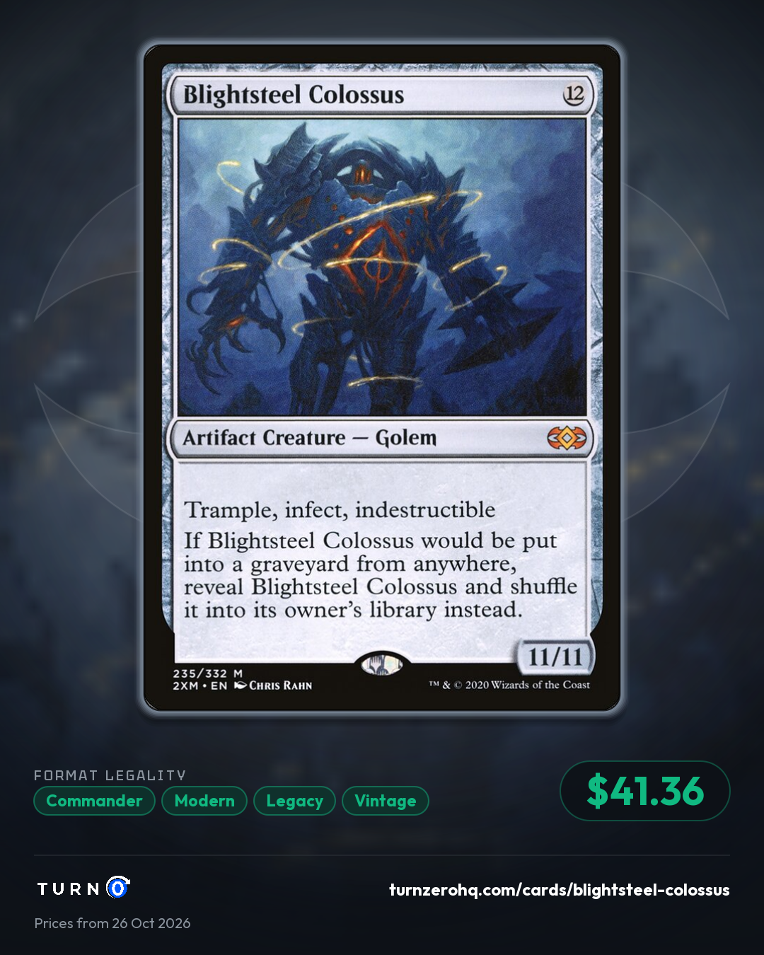 Shareable picture of Blightsteel Colossus