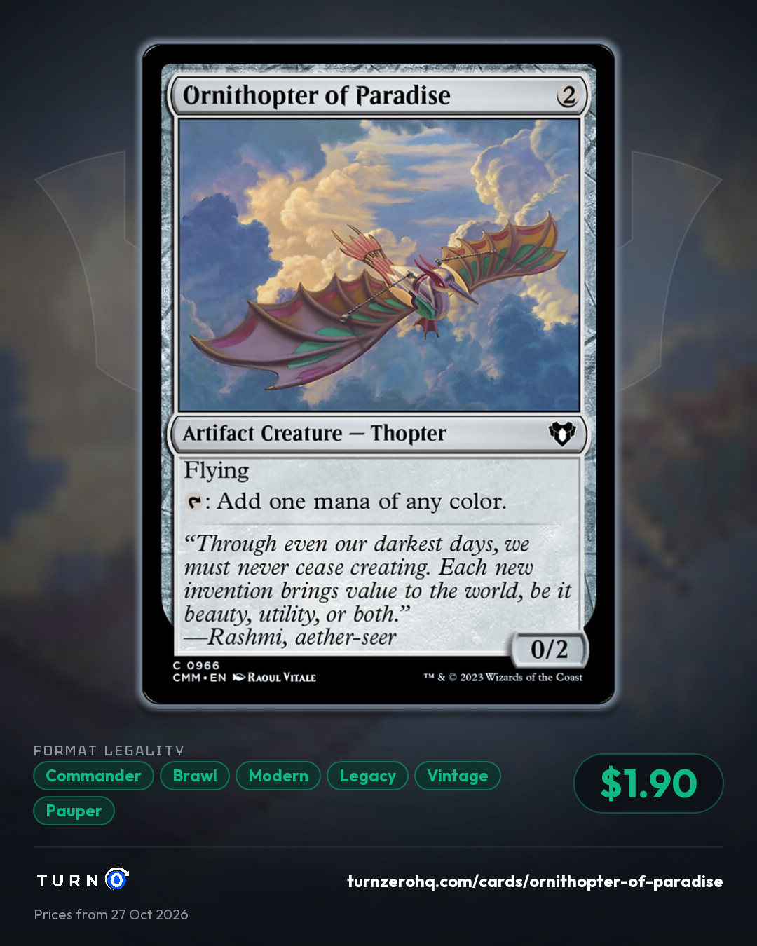 Shareable picture of Ornithopter of Paradise