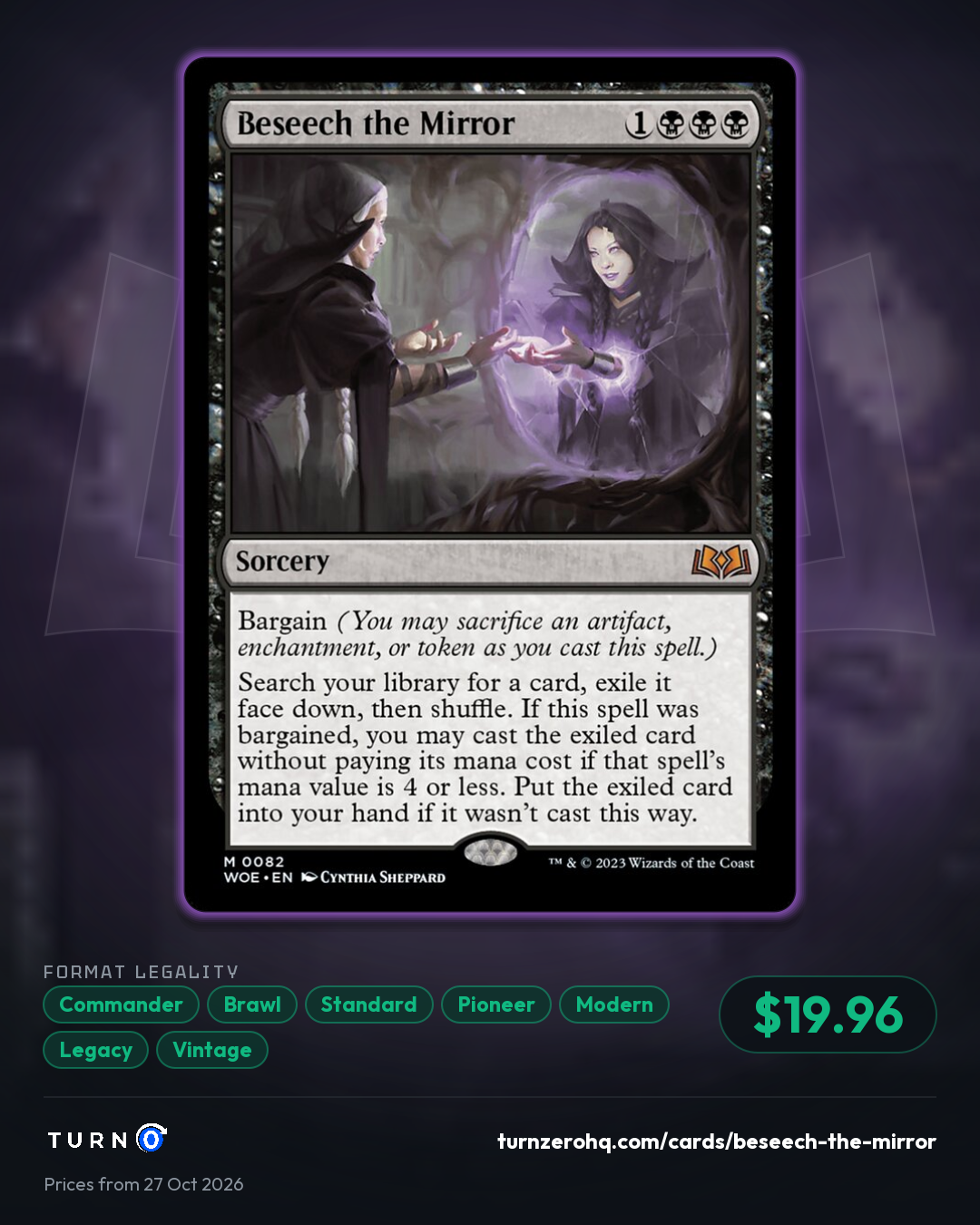 Shareable picture of Beseech the Mirror
