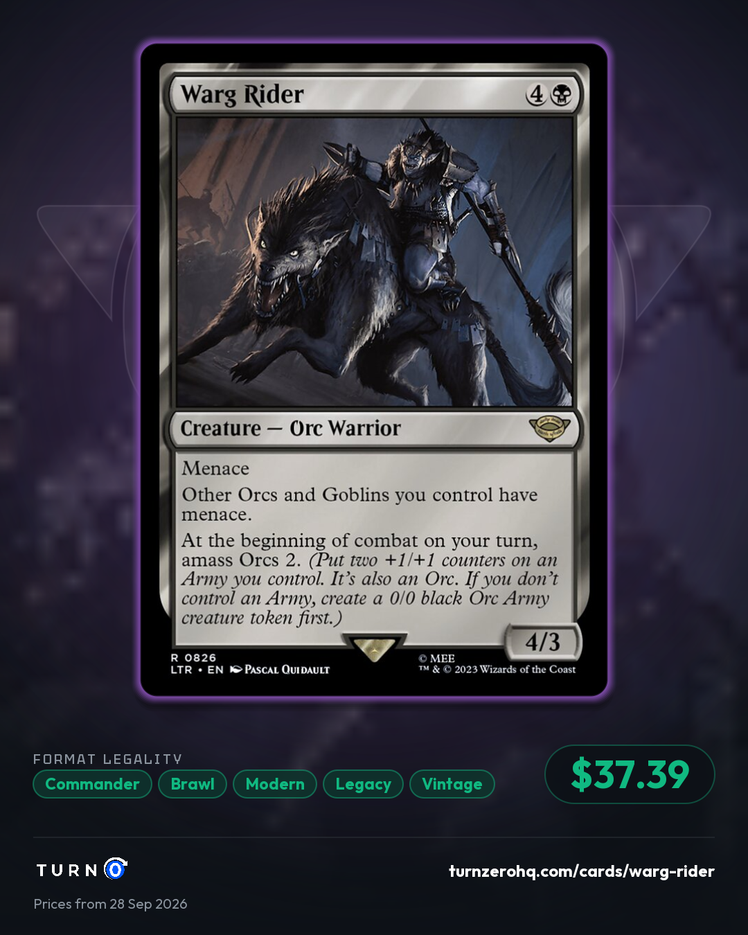 Shareable picture of Warg Rider