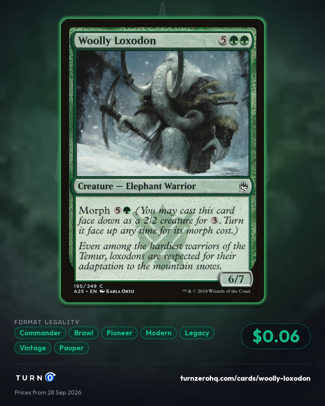Shareable picture of Woolly Loxodon