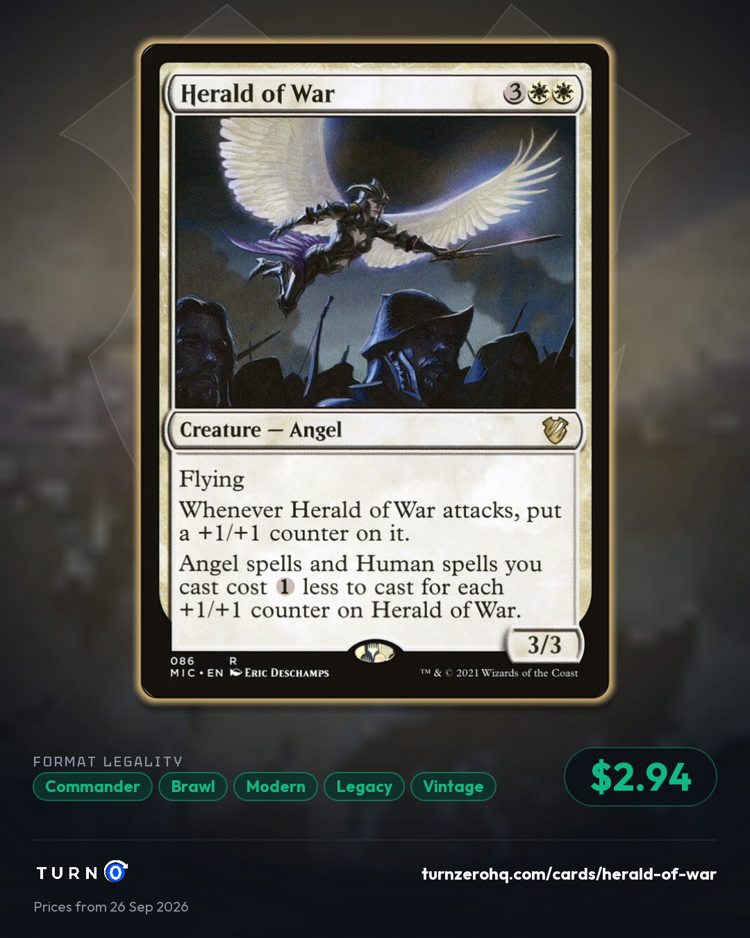 Shareable picture of Herald of War
