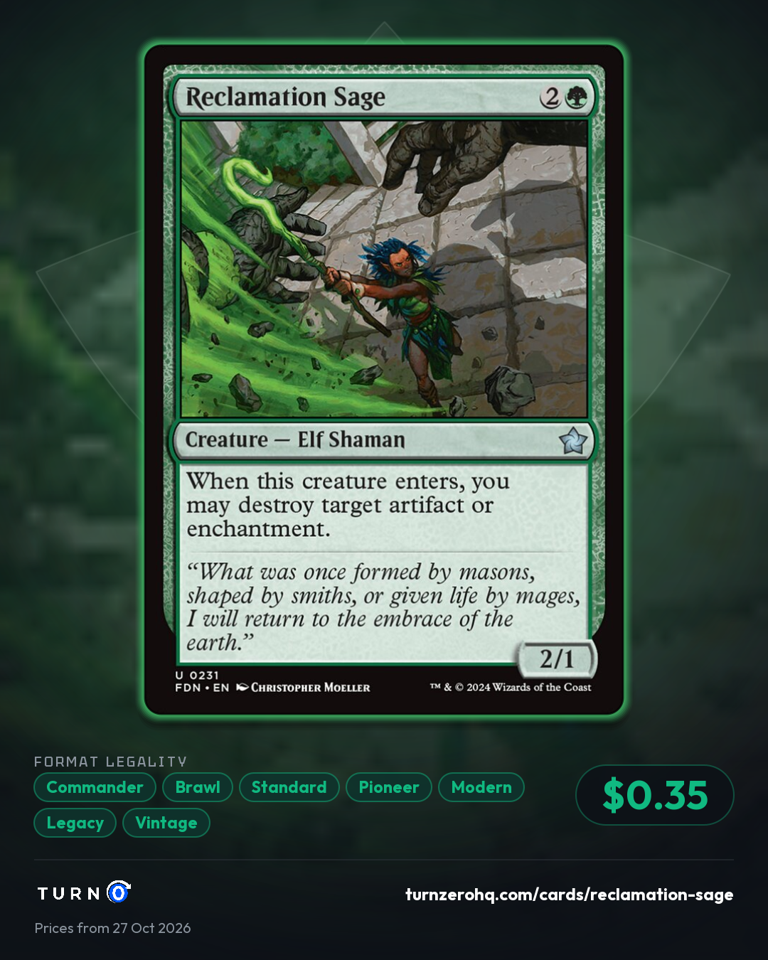 Shareable picture of Reclamation Sage