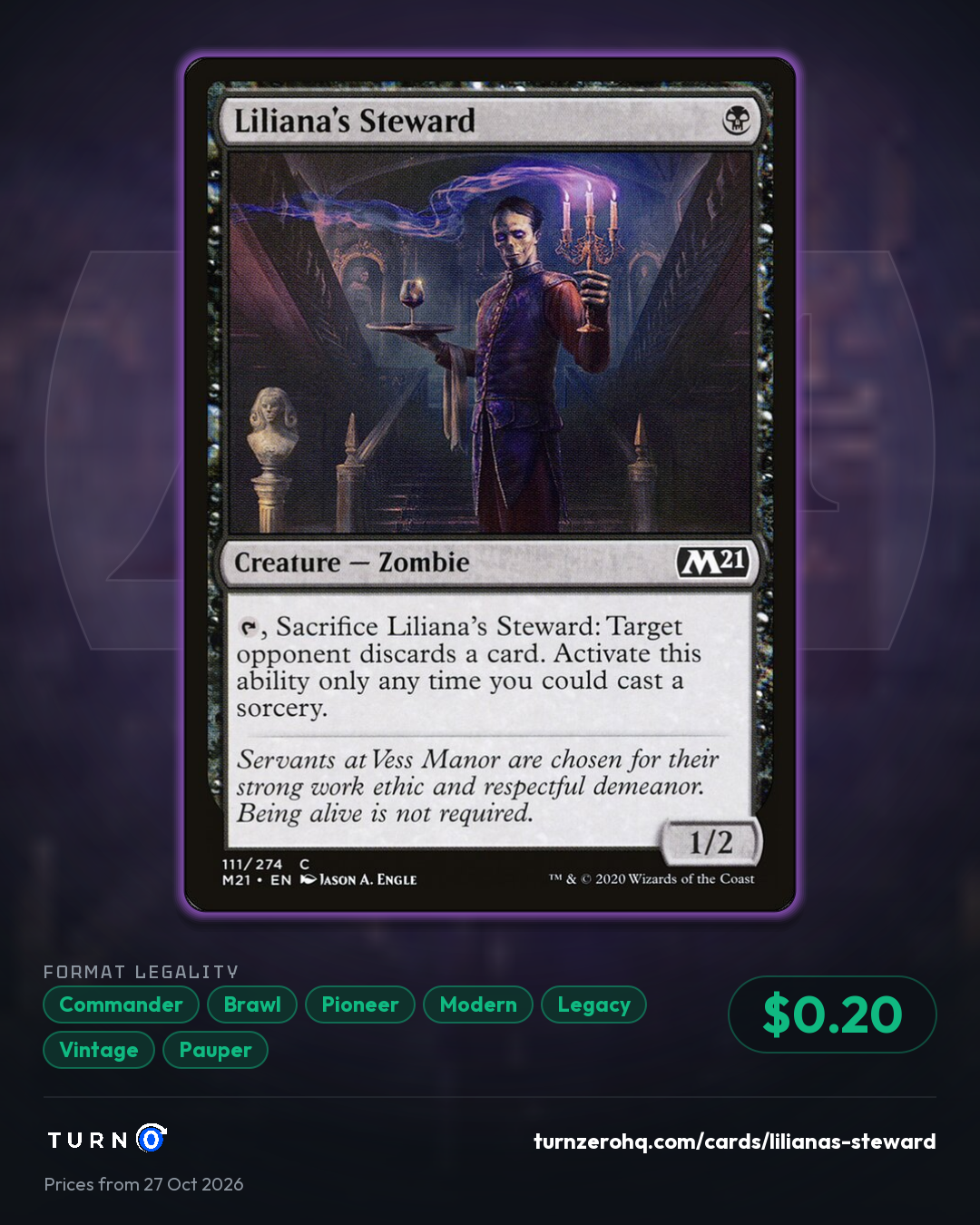 Shareable picture of Liliana's Steward