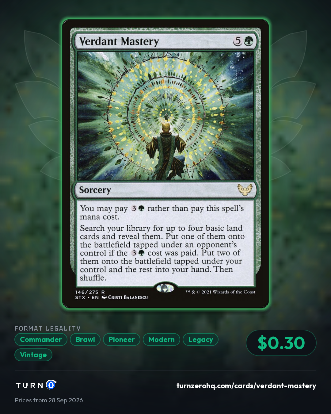 Shareable picture of Verdant Mastery