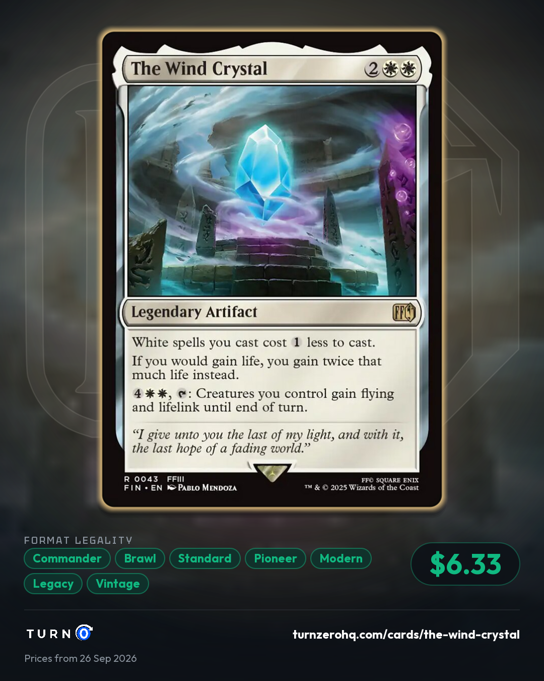 Shareable picture of The Wind Crystal