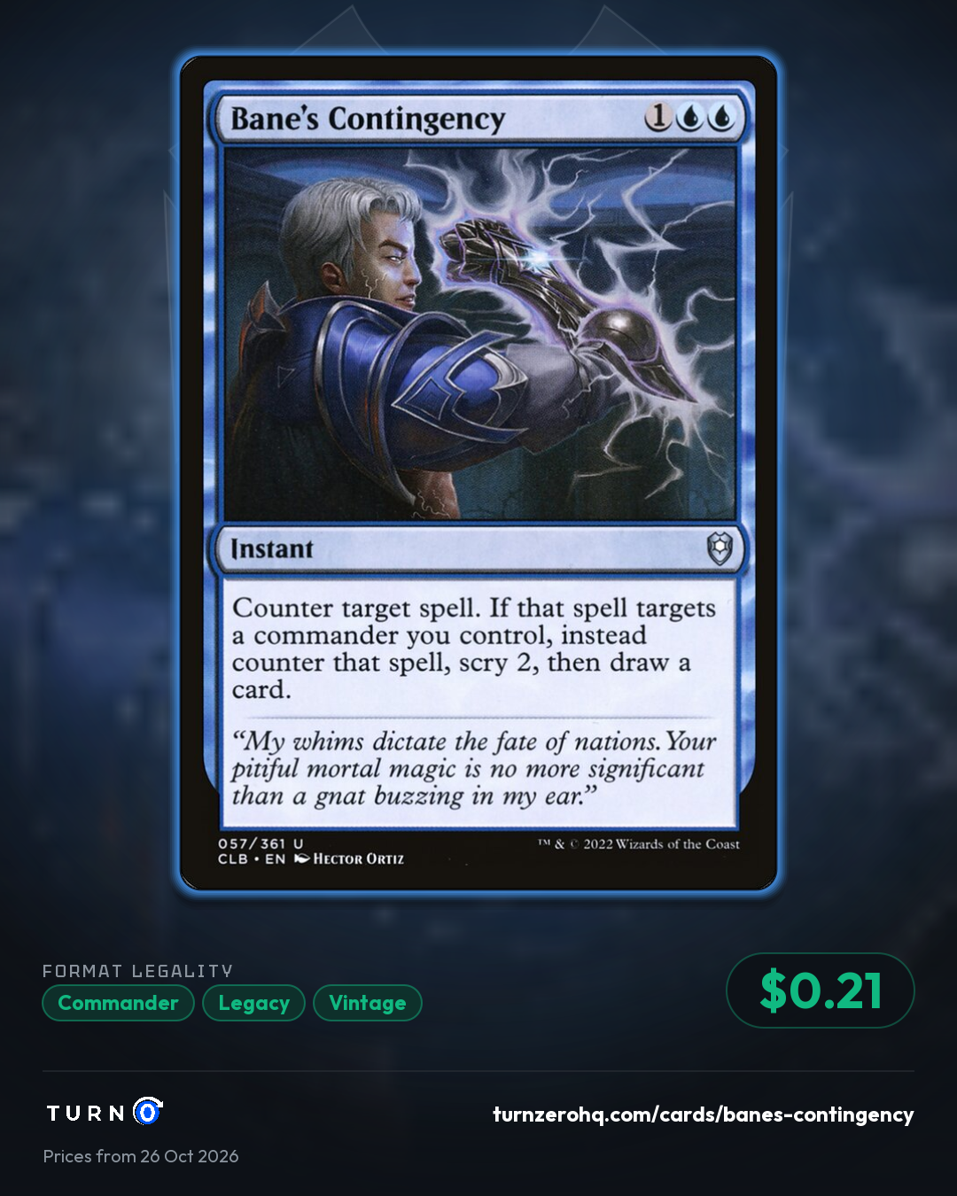 Shareable picture of Bane's Contingency