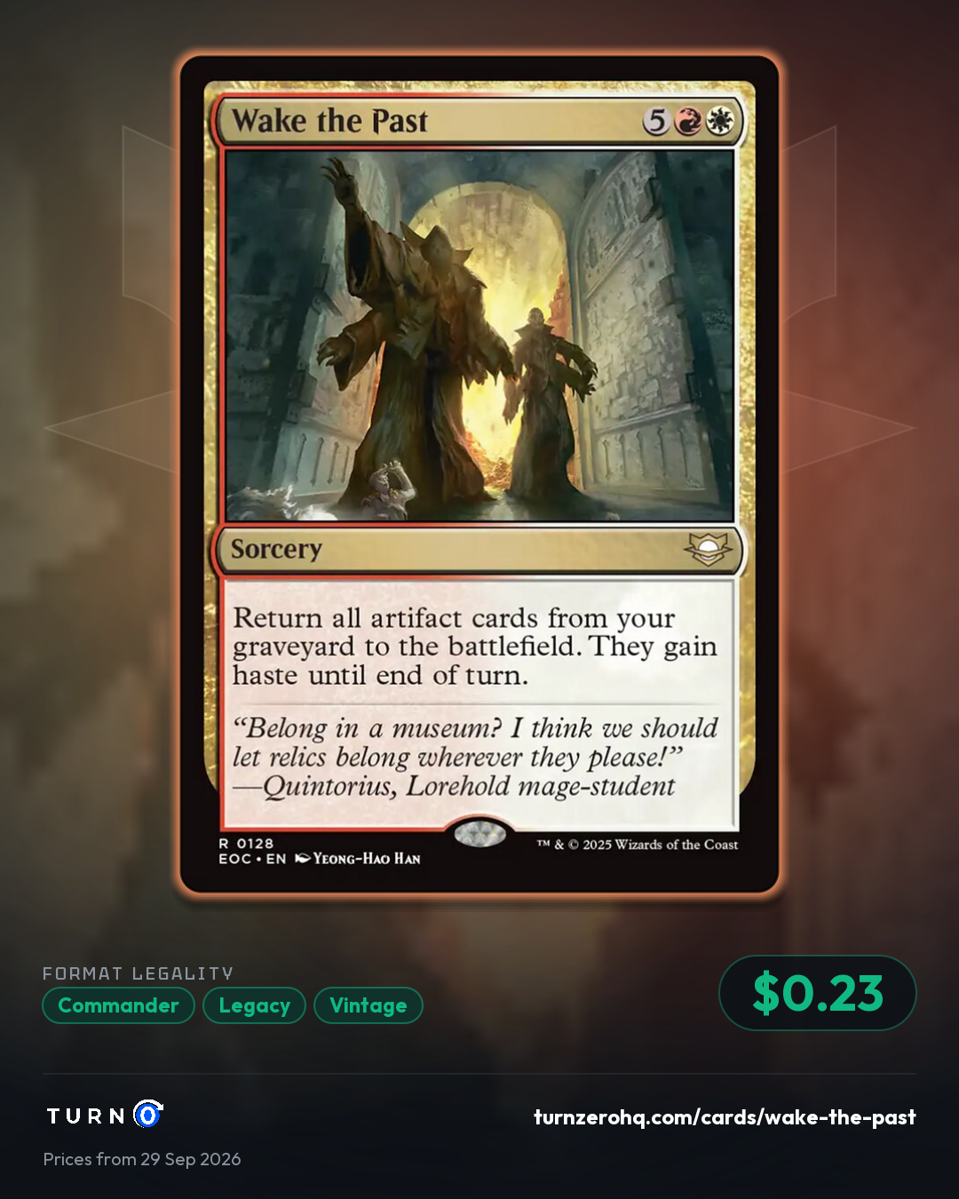 Shareable picture of Wake the Past