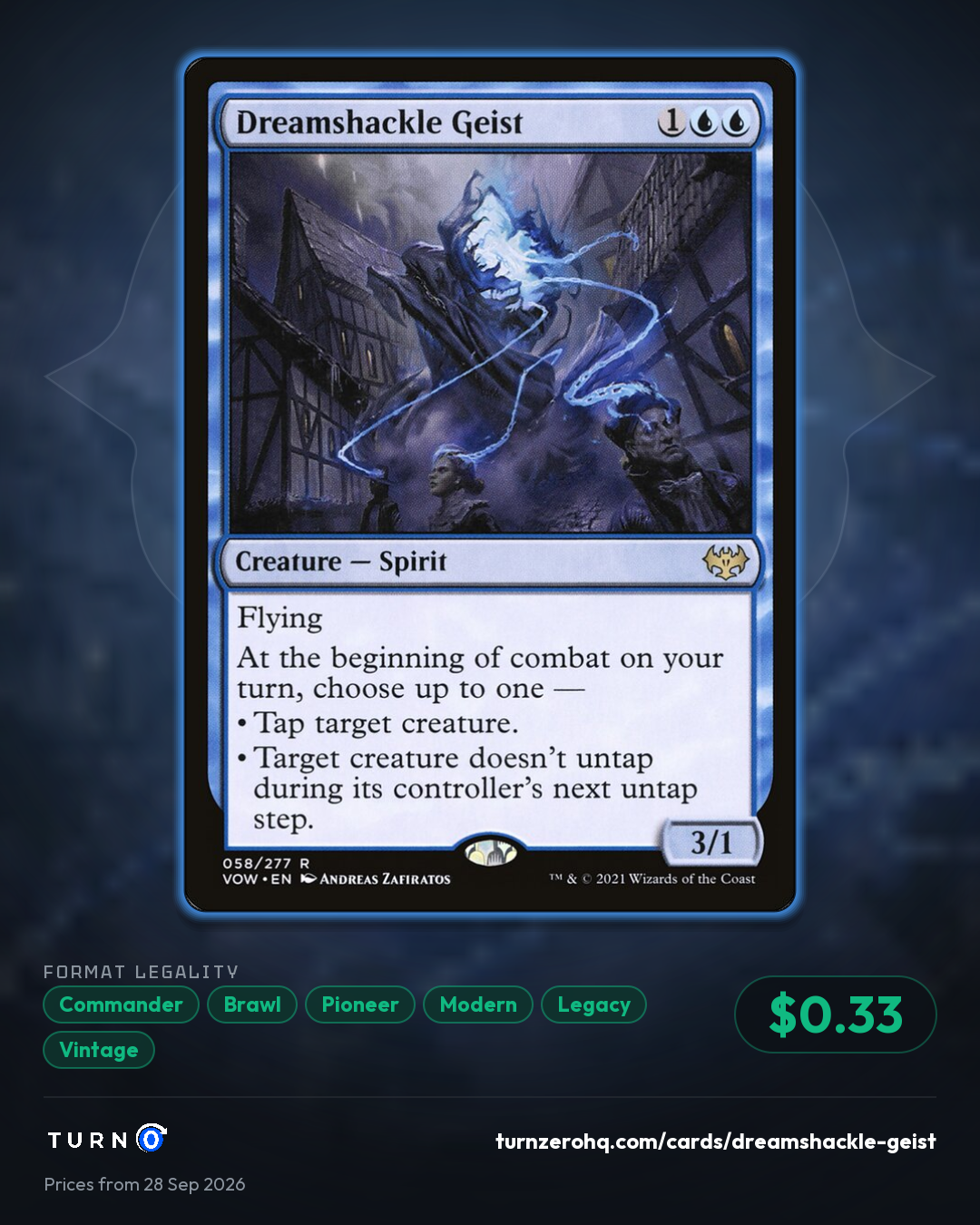 Shareable picture of Dreamshackle Geist