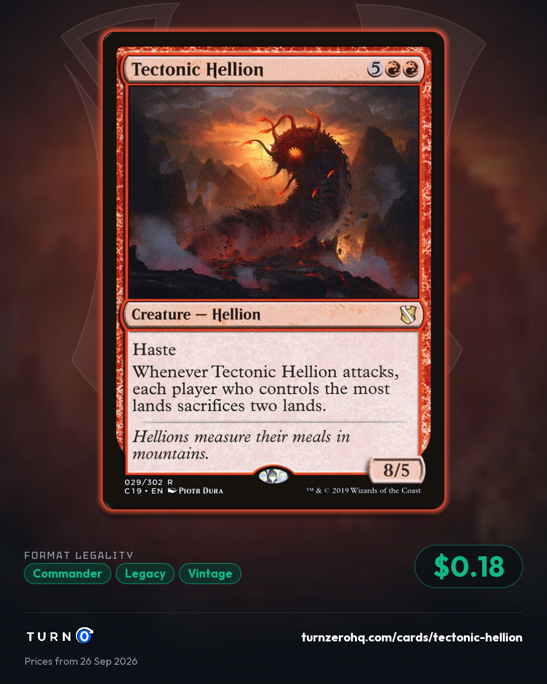 Shareable picture of Tectonic Hellion