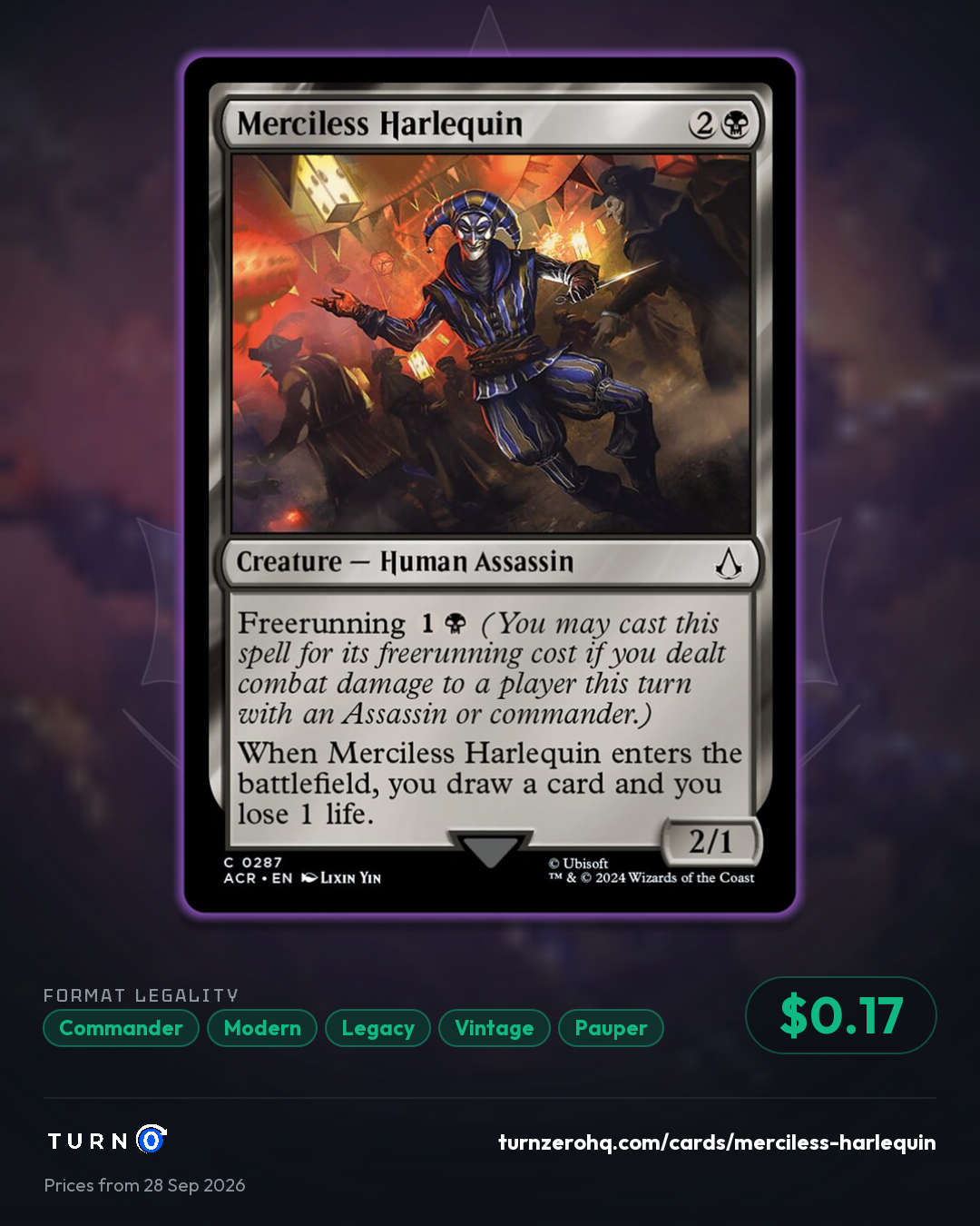 Shareable picture of Merciless Harlequin