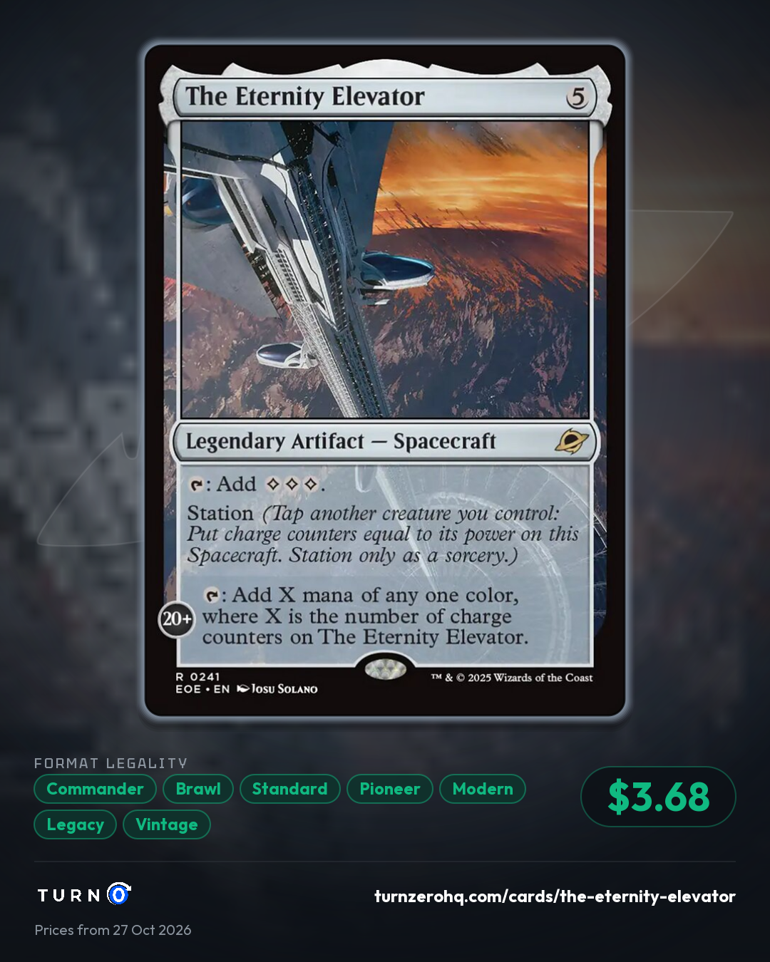 Shareable picture of The Eternity Elevator