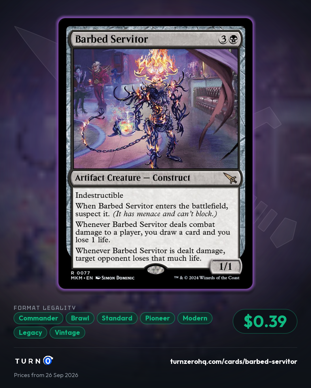 Shareable picture of Barbed Servitor