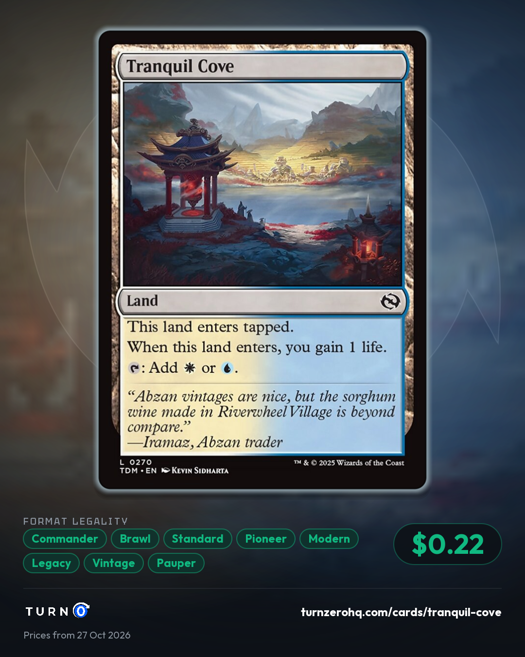 Shareable picture of Tranquil Cove